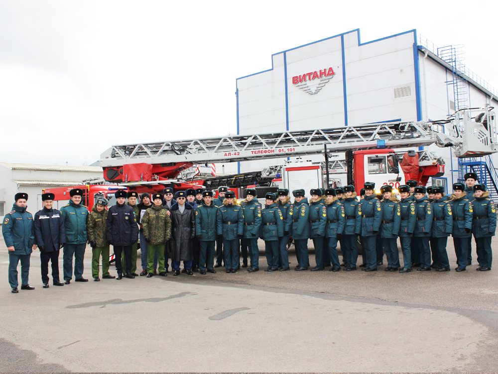 Практическое занятие для студентов Академии ГПС МЧС России